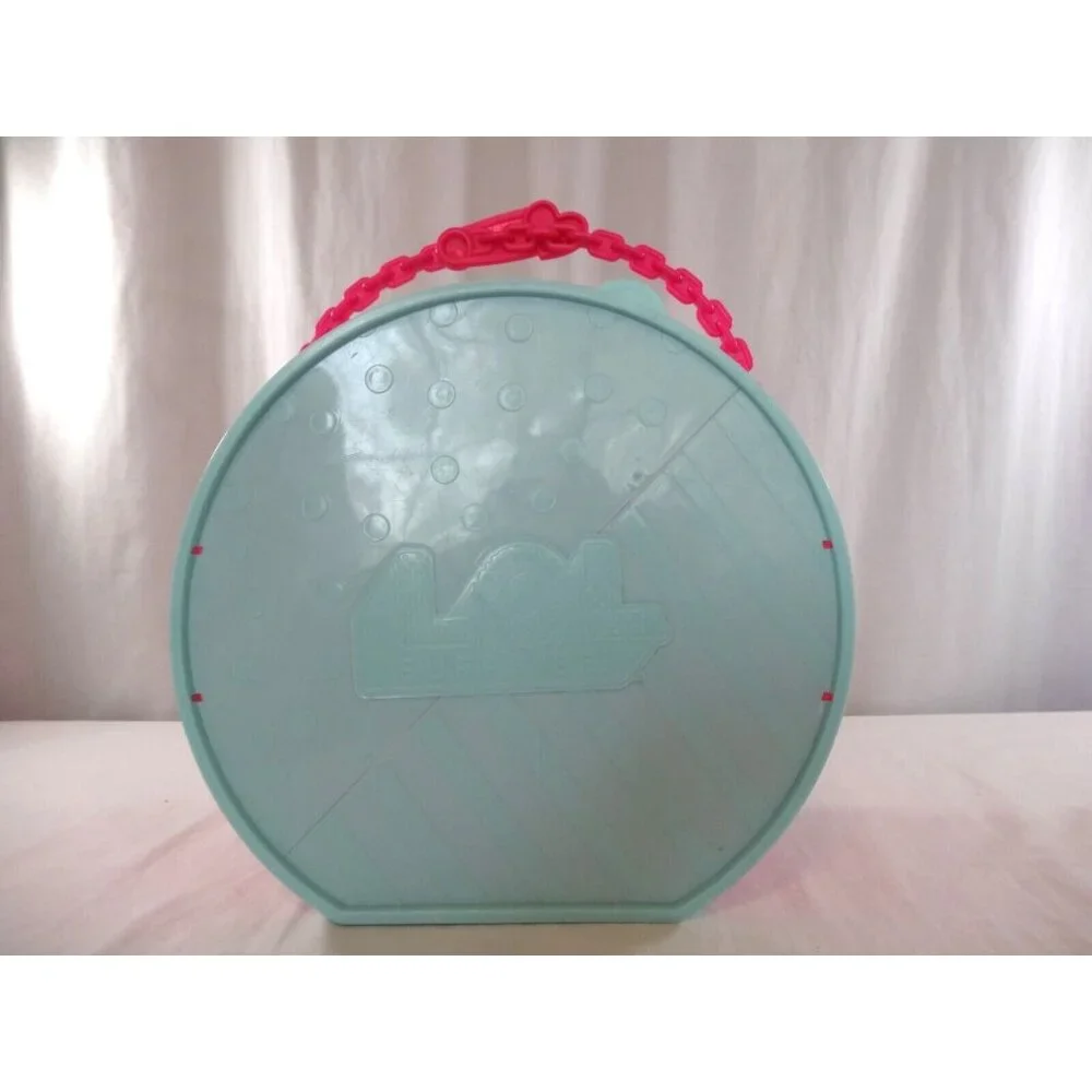 LOL Surprise Carrying Case Tote‎ Doll Storage Pink Teal with Handle CASE ONLY